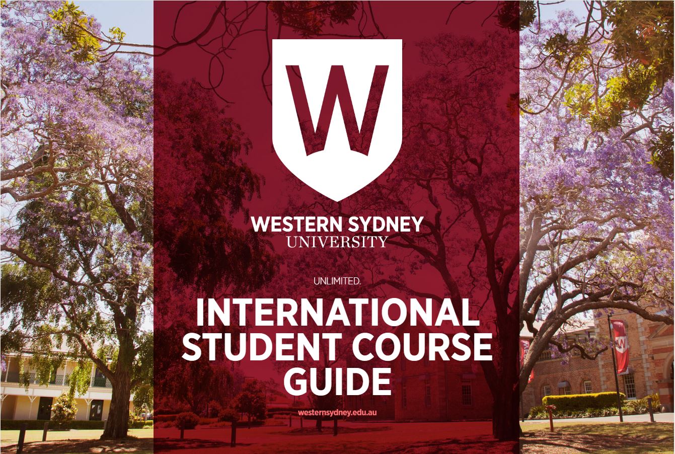 Western Sydney University – International Student Course Guide cover