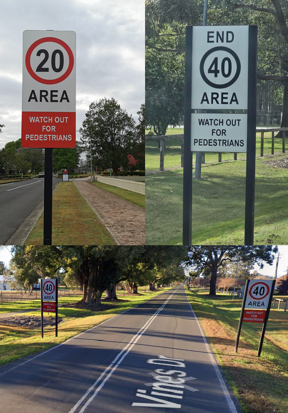 Signage Watch Out For Pedestrians
