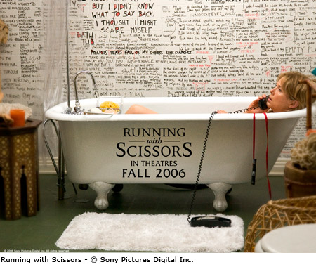 RUNNING WITH SCISSORS poster