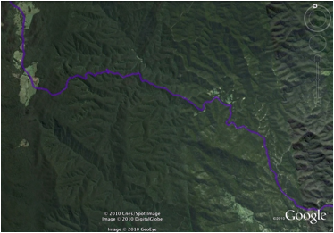Description: 'that road' Braidwood-Bateman's Bay NSW
