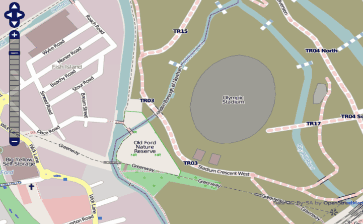 Figure 7: The timing of OSM on the Olympic Site, Stratford London 