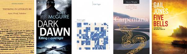 Writing and Society Research Centre book covers