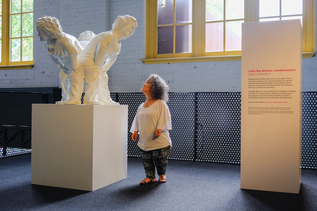 a programme image of 3D print sculpture - Little Big Woman: Condescension